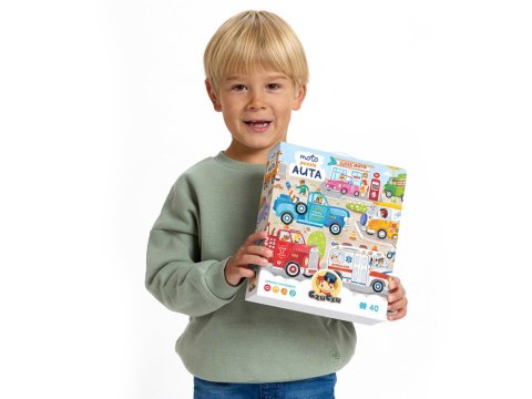 CzuCzu Moto puzzle układanka Auta ZA4602