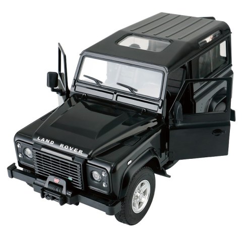 Autko R/C Land Rover Defender RASTAR Czarny Auto zdlanie sterowane