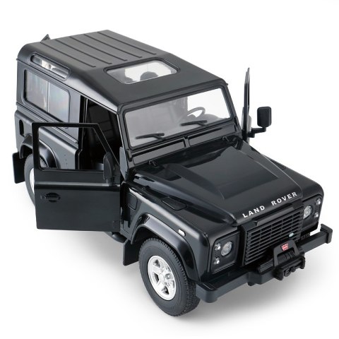 Autko R/C Land Rover Defender RASTAR Czarny Auto zdlanie sterowane