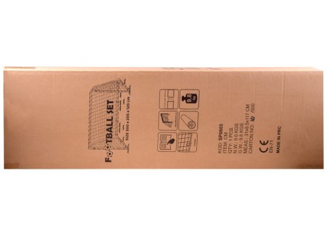 BRAMKA PIŁKARSKA 300x205x120cm dla dzieci SP0665