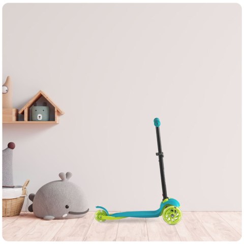 Hulajnoga trójkołowa Ricokids Loco - turkusowa