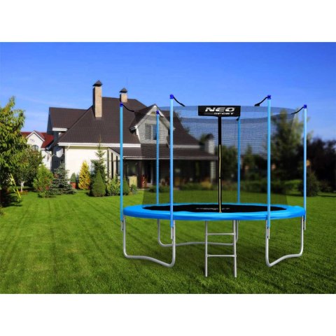 Trampolina ogrodowa 6ft/183cm z siatką wewnętrzną i drabinką Neo- 