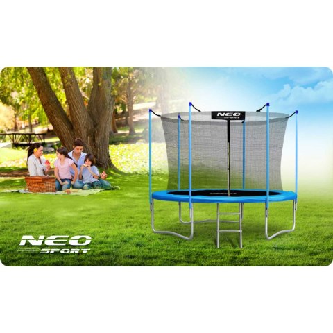 Trampolina ogrodowa 6ft/183cm z siatką wewnętrzną i drabinką Neo- 