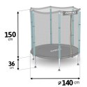 Trampolina ogrodowa dla dzieci 140 cm 4,5ft Neo-