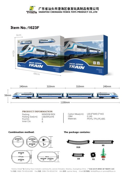 Ogromna Kolejka elektryczna dla dizeci Z Torami