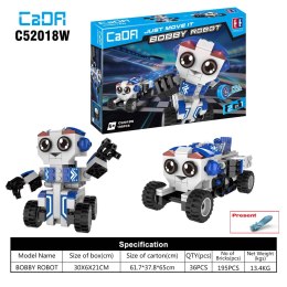 Klocki Bobby Robot 2w1 195el. EE