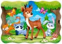 Puzzle 30 elementów A Deer and Friends - Leśne zwierzątka 4+