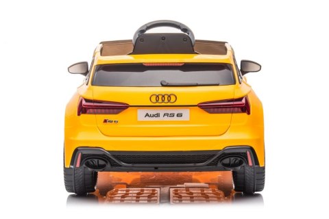 Auto na Akumulator Audi RS6 BRD-2118 Żółty