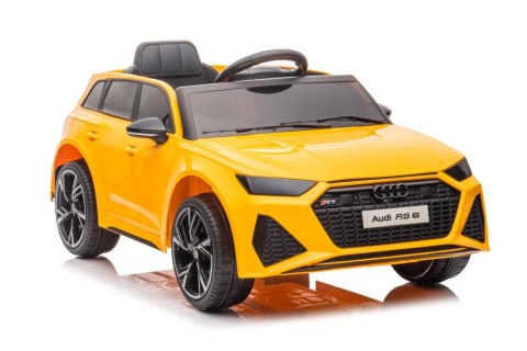 Auto na Akumulator Audi RS6 BRD-2118 Żółty