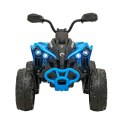 24v 2x200w Quad na akumulator Maverick ATV Niebieski