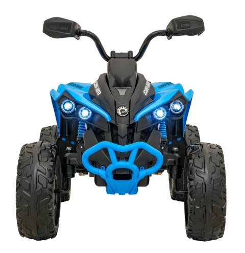 24v 2x200w Quad na akumulator Maverick ATV Niebieski