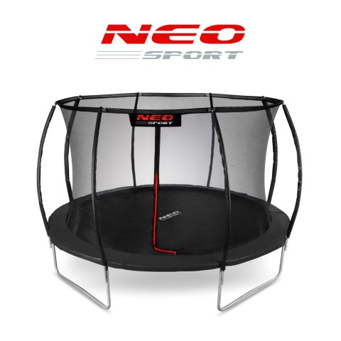 Trampolina ogrodowa profilowana 12ft/374cm z siatką wewnętrzną Neo- 
