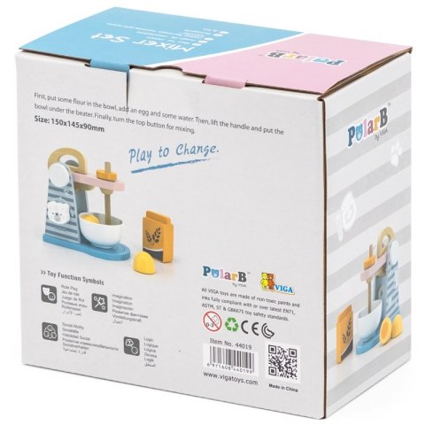 Viga Toys PolarB Drewniany Mikser