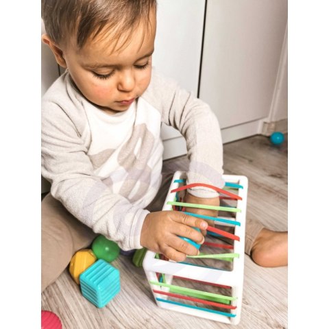 WOOPIE Elastyczna Kostka Sensoryczna Sorter dla Dzieci Kolorowe Kształty 13 el.