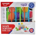 WOOPIE Elastyczna Kostka Sensoryczna Sorter dla Dzieci Kolorowe Kształty 13 el.
