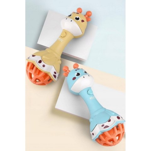 WOOPIE Grzechotka Żyrafka Sensoryczna Gryzak z Muzyką 1 szt.