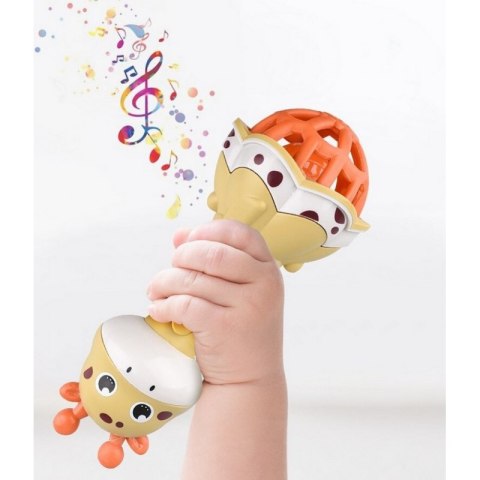 WOOPIE Grzechotka Żyrafka Sensoryczna Gryzak z Muzyką 1 szt.