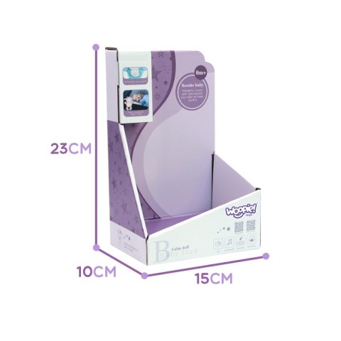 WOOPIE Interaktywny Pluszak Przytulanka dla Niemowląt Światło Dźwięk Byczek Gryzak Usypiacz