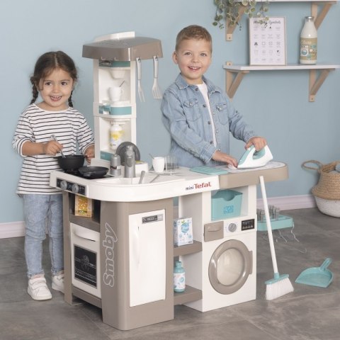 SMOBY Mini Tefal Studio Kuchnia z Pralką 36 Akcesoria SMOBY Mini Tefal Studio Kuchnia z Pralką 36 Akcesoria