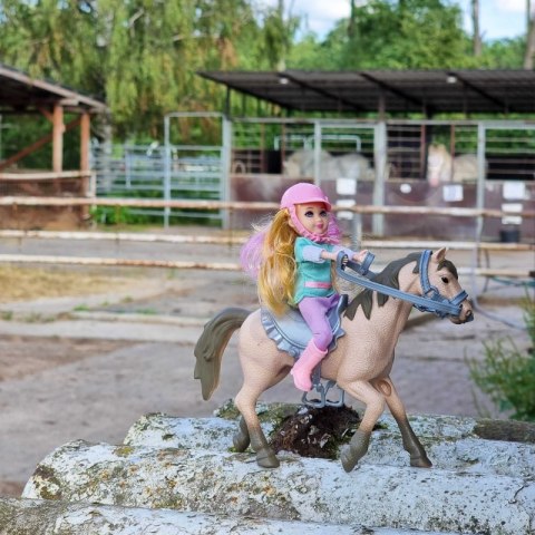 WOOPIE Lalki Dżokejki Zestaw Stadnina Koni