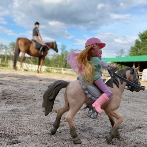 WOOPIE Lalki Dżokejki Zestaw Stadnina Koni