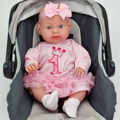 WOOPIE Ubranko dla Lalki Zestaw Księżniczki Suknia Opaska 43-46 cm