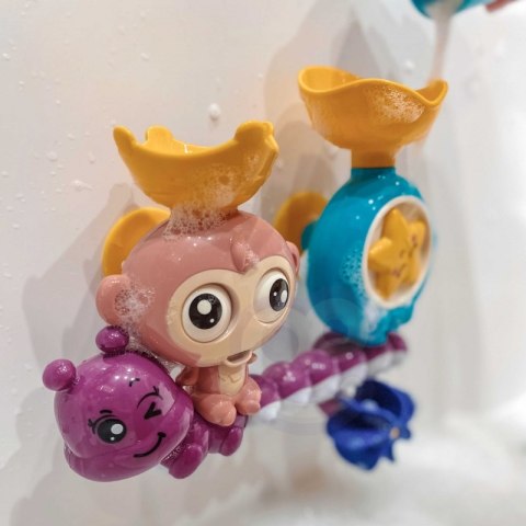 WOOPIE Zabawka Wodna do Kąpieli Małpka + Kubeczek