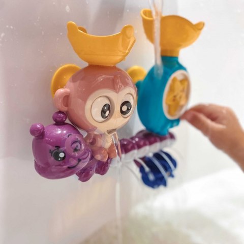 WOOPIE Zabawka Wodna do Kąpieli Małpka + Kubeczek