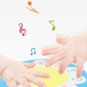 WOOPIE Bębenek Pozytywka Projektor 3w1 Zabawka Muzyczna dla Niemowląt + Walec Roller do Nauki Raczkowania