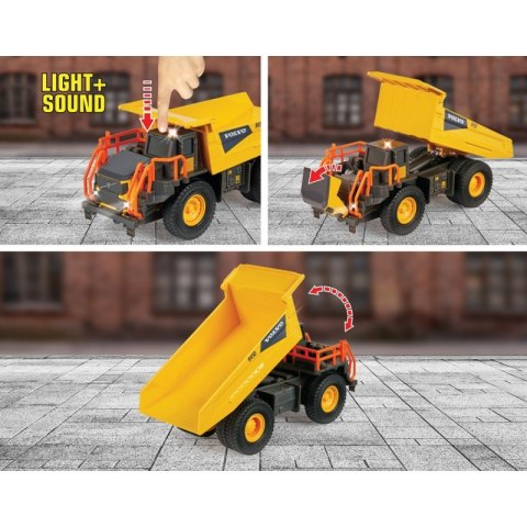 MAJORETTE Grand Wywrotka Volvo R45D 1:45 20cm MAJORETTE Grand Wywrotka Volvo R45D 1:45 20cm