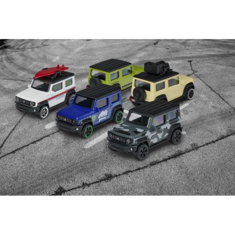 MAJORETTE Zestaw 5 Samochodów Suzuki Jimny MAJORETTE Zestaw 5 Samochodów Suzuki Jimny