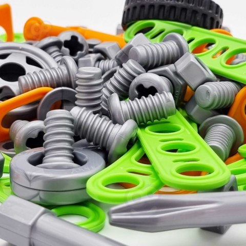 Klocki Konstrukcyjne Mały Wynalazca Helikopter 130 elementów