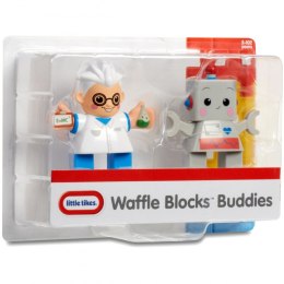 Little Tikes 2 Figurki Naukowiec i Robot Klocki Wafle