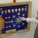 MASTERKIDZ Tablica Edukacyjna Fazy Księżyca Montessori