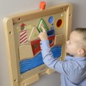 MASTERKIDZ Tablica Edukacyjna Sensoryczna Żeglowanie Ocean Montessori