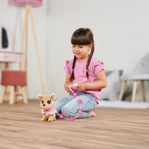 SIMBA Chi Chi Love Piesek Loomy Sterowany na Świecący Kabel SIMBA Chi Chi Love Piesek Loomy Sterowany na Świecący Kabel
