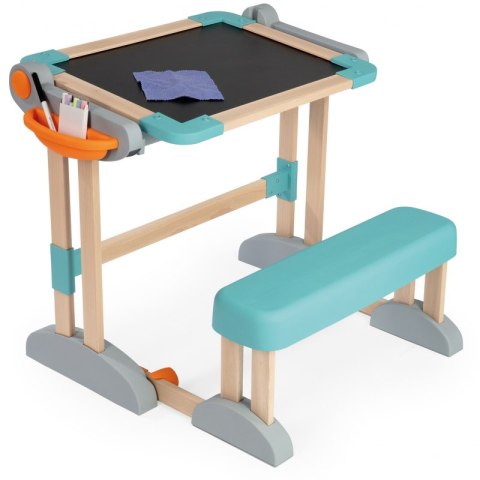 Smoby Drewniany Stolik Tablica 2w1 Magnetyczna Kreda