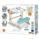 Smoby Drewniany Stolik Tablica 2w1 Magnetyczna Kreda