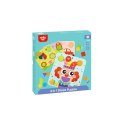 TOOKY TOY Puzzle 4 w 1 Układanka Klocki Mntessori