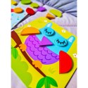 TOOKY TOY Puzzle 4 w 1 Układanka Klocki Mntessori