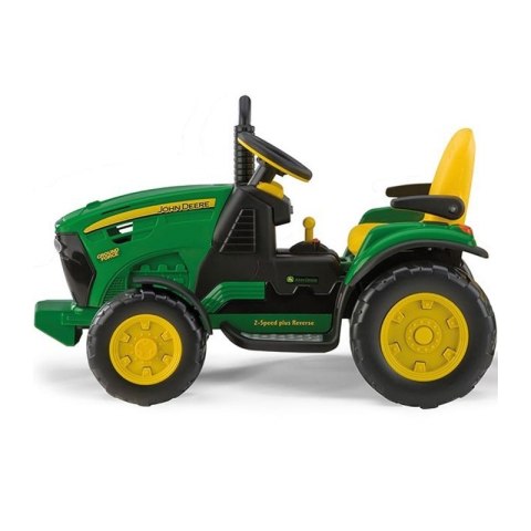 Traktor Na akumulator Peg Perego John Deere Power Pull z Przyczepą Traktor Na akumulator Peg Perego John Deere Power Pull z Przyczepą