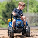 FALK Traktor na Pedały New Holland Duży z Przyczepką od 3 lat