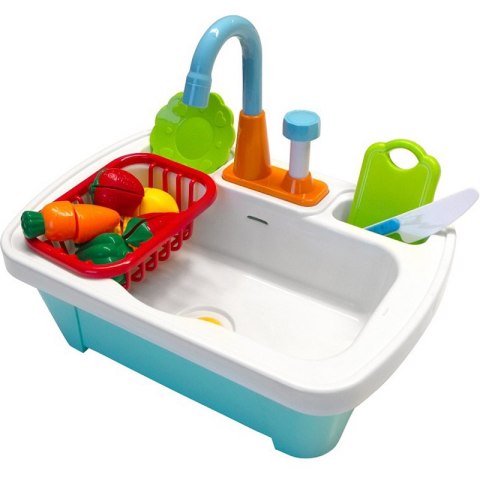 AXI Stół ze Zlewozmywakiem Linda z Pojemnikami na Piasek/Wodę z Parasolem