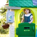 FEBER Domek ogrodowy Eco Karmnik Segregacja Odpadów Imitacja Panelu Słonecznego