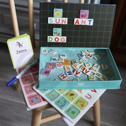 TOOKY TOY Układanka Puzzle Montessori Alfabet dla Dzieci Nauka Literek Pisania 151 el.