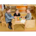 MASTERKIDZ Duża Drewniana Nawlekanka Sznurowanka Montessori