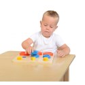 Sorter Kształtów Klocki Geometryczne Masterkidz Montessori
