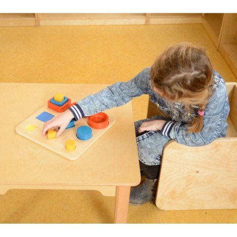 Sorter Kształtów Klocki Geometryczne Masterkidz Montessori