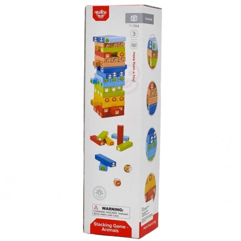 TOOKY TOY Gra Zręcznościowa Zwierzęta 82 el.