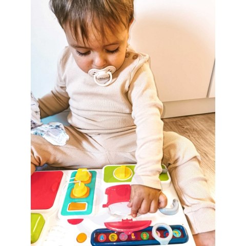 WOOPIE Tablica Manipulacyjna Kuchnia Zegar z Efektami Dźwiękowymi i Świetlnymi Montessori